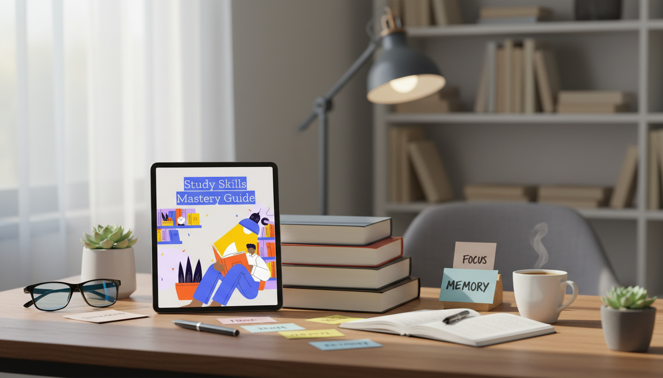 Study Skills System: Focus, Memory & Better Sessions