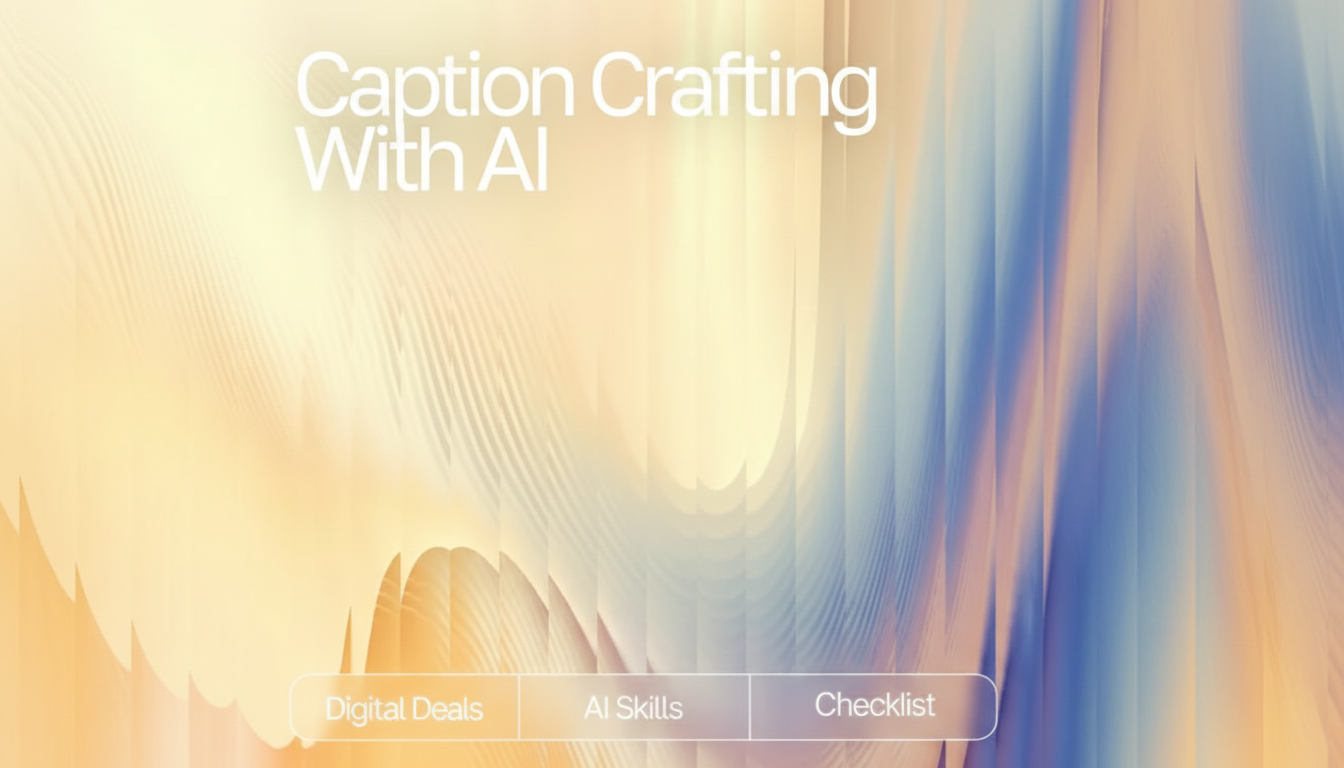 AI Caption Checklist: Write Stronger Social Media Captions
