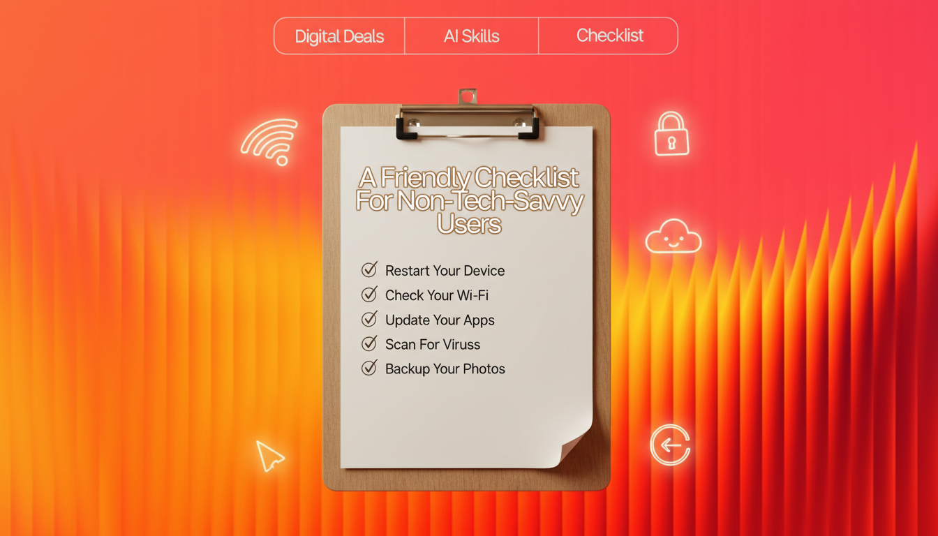 AI Tools for Beginners: A Calm Checklist That Works