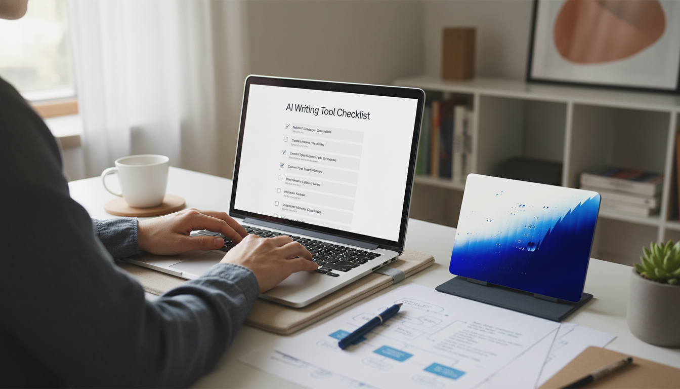 AI Writing Tool Checklist: Choose the Right Fit Fast