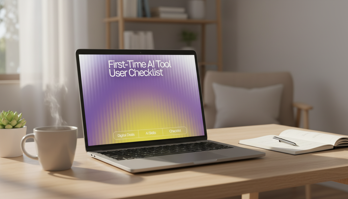 Your First AI Tool: Beginner Checklist for Safe Fast Wins
