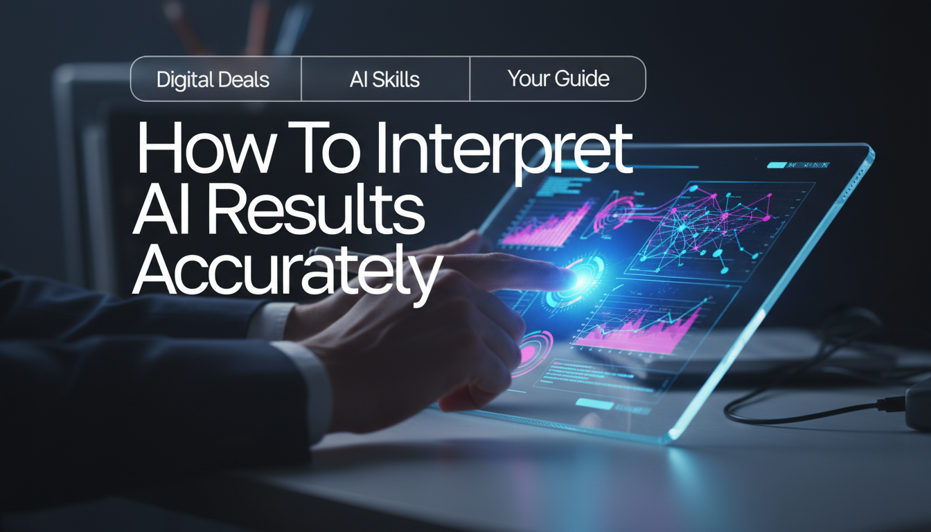 Interpret AI Outputs: Validate, Calibrate, Decide