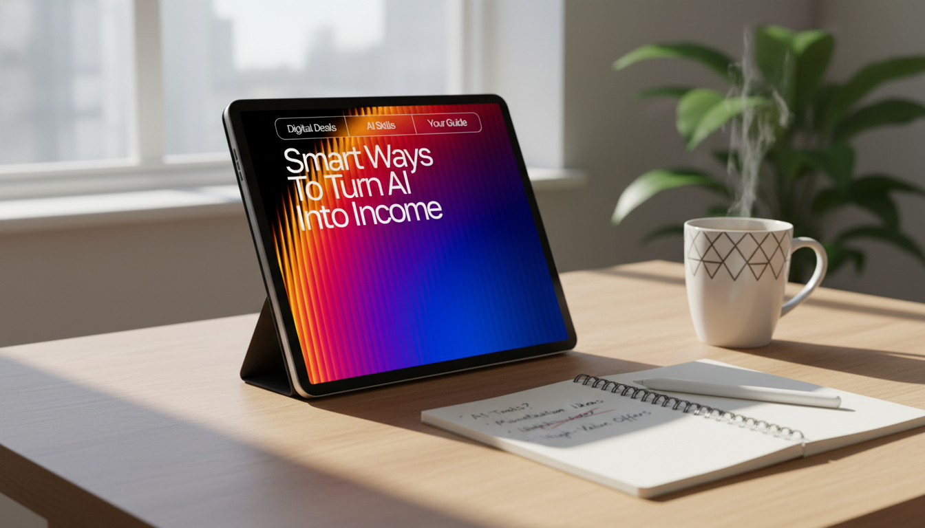 Turn AI Into Income: Beginner-Friendly High-Value Offers